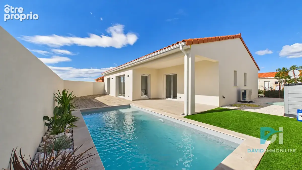Villa neuve plain-pied avec piscine - photo 1