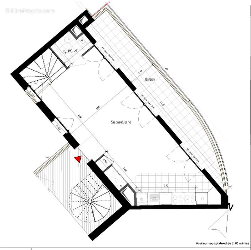 Appartement à PARIS-15E