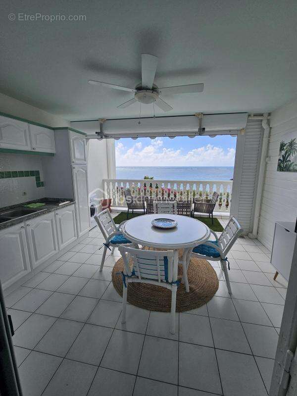 Appartement t2- le savannah- bord de mer- vue lagon - photo 14
