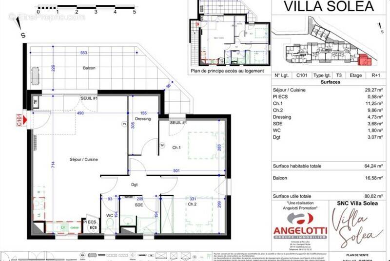 Appartement à VIC-LA-GARDIOLE