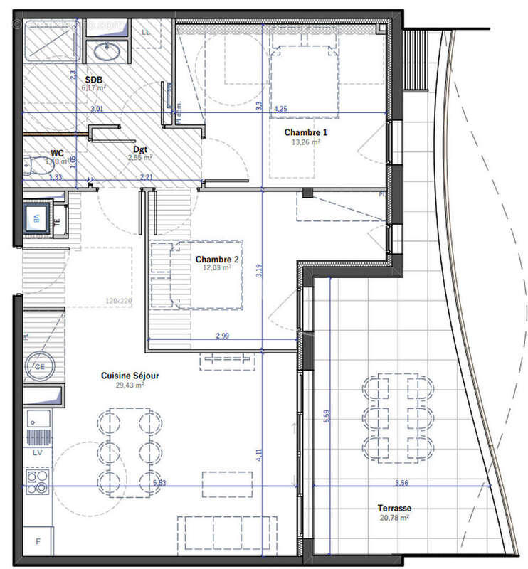 Appartement à NARBONNE