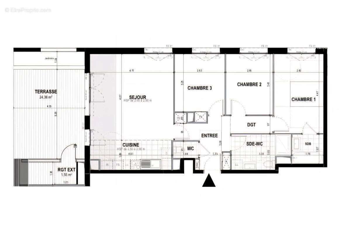 Appartement à CHATENAY-MALABRY