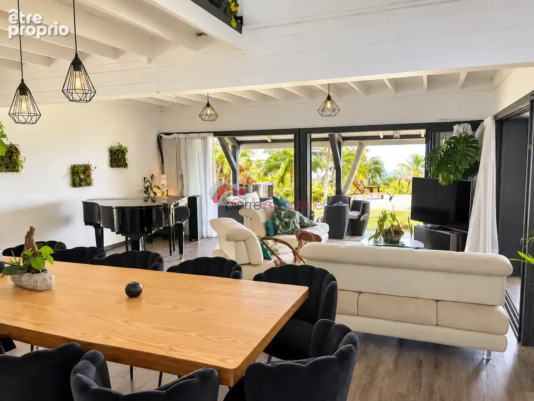 Le tampon   secteur la pointe  villa 6/7 pièces avec piscine et vue dégagée sur le littoral - photo 5