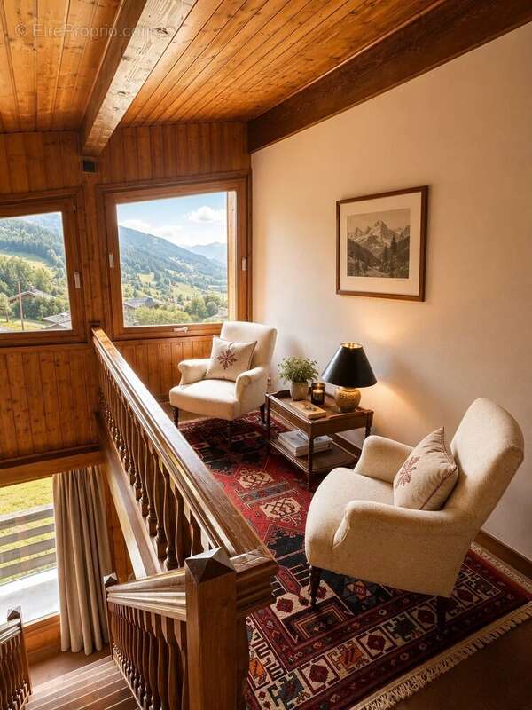 Megève – Rochebrune / Bouchet – Élégant T4 en dernier étage avec vue panoramique - photo 4