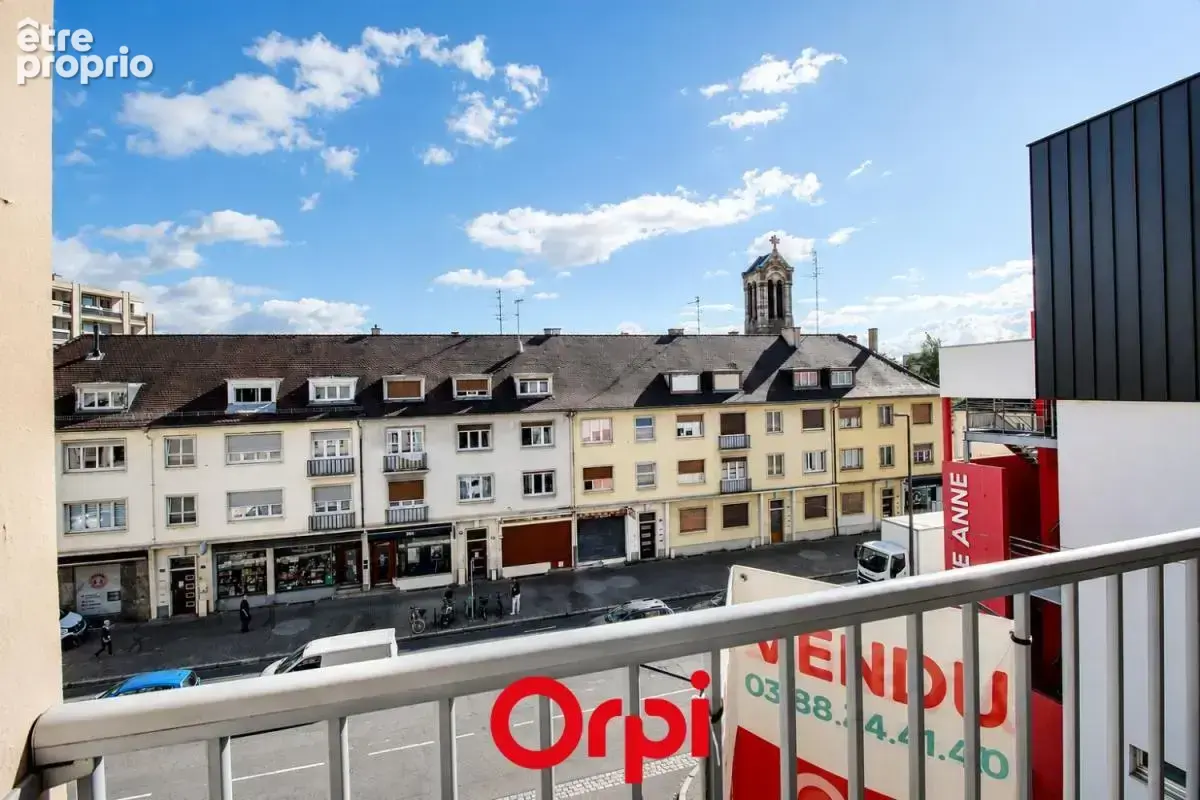 Strasbourg Neudorf — Studio 37 m² avec balcon (Vendu loué — Idéal investisseur) - photo 2