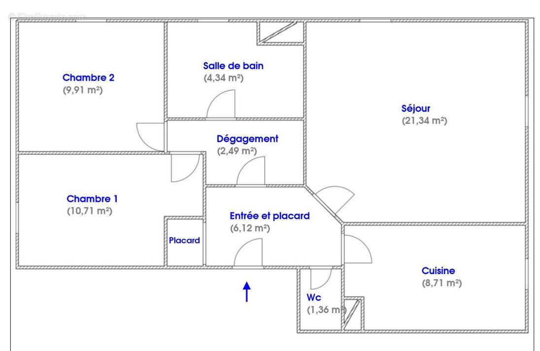 Appartement à GROSLAY