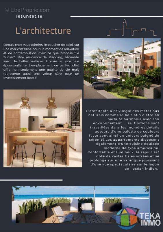 Appartement à LES TROIS-BASSINS