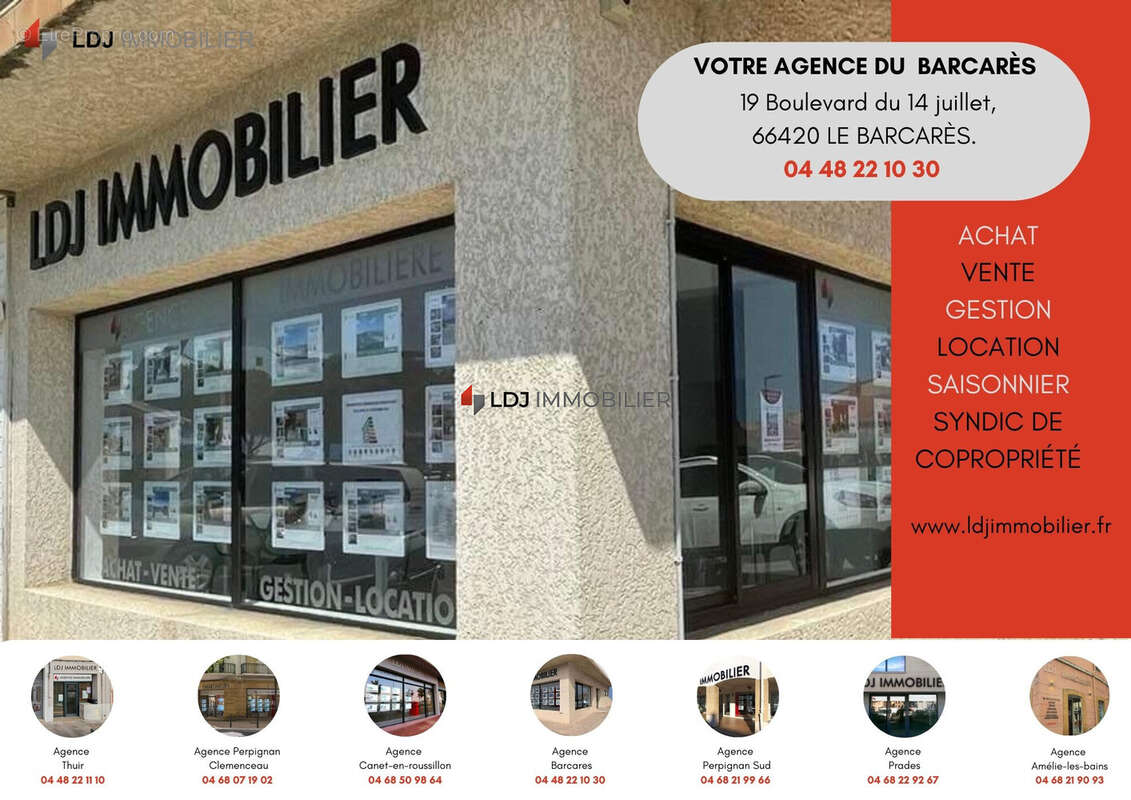 Appartement à LE BARCARES