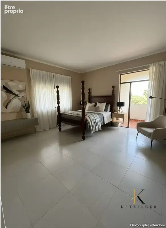 Chambre rénovée avec l'IA
