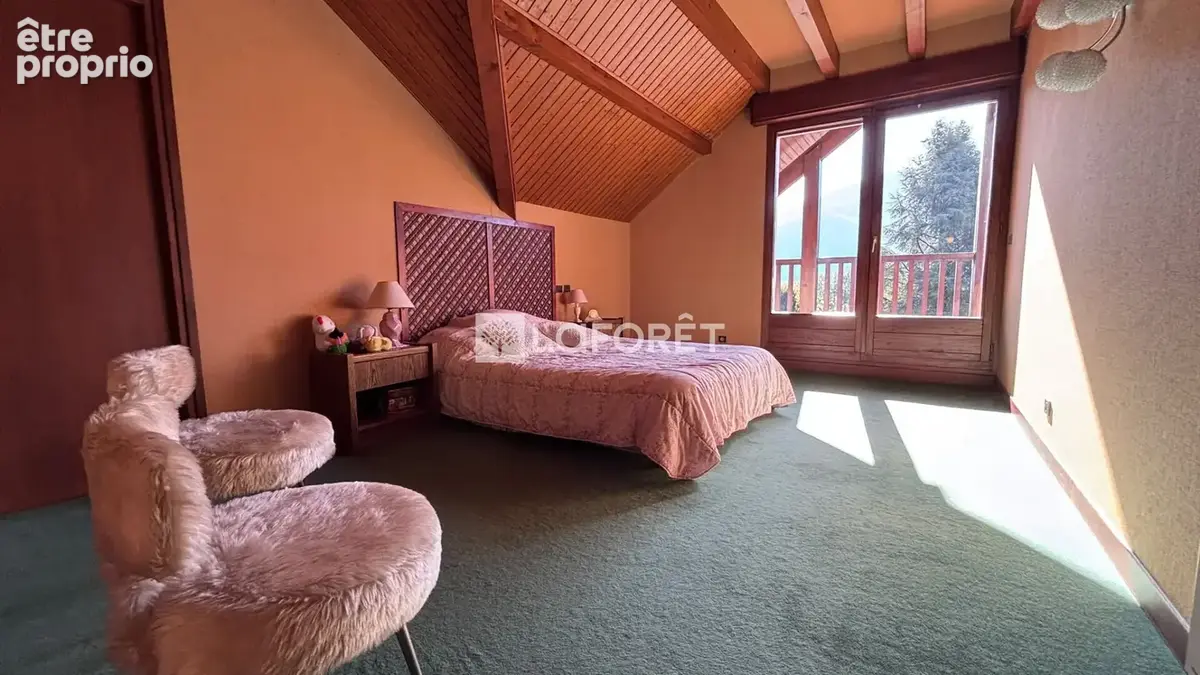 Vue mont-blanc 276 m²  plain-pied sous-sol complet terrain 2 285 m² - photo 9