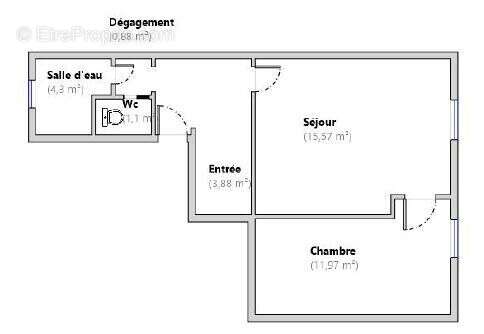Appartement à ISSY-LES-MOULINEAUX