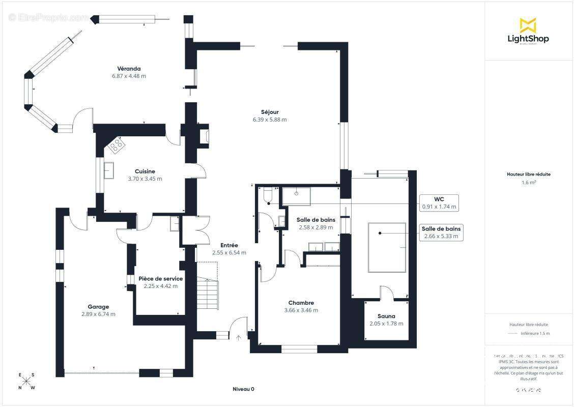 Maison de 163 m² (177 m2 au sol) avec 4 chambres, jardin, garage et spa - Quartier du Petit Chantilly à Orvault - photo 18