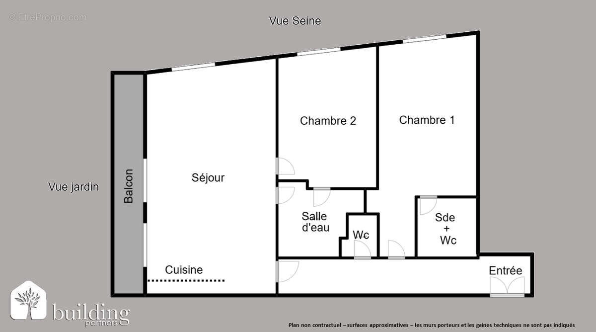 Appartement à NEUILLY-SUR-SEINE