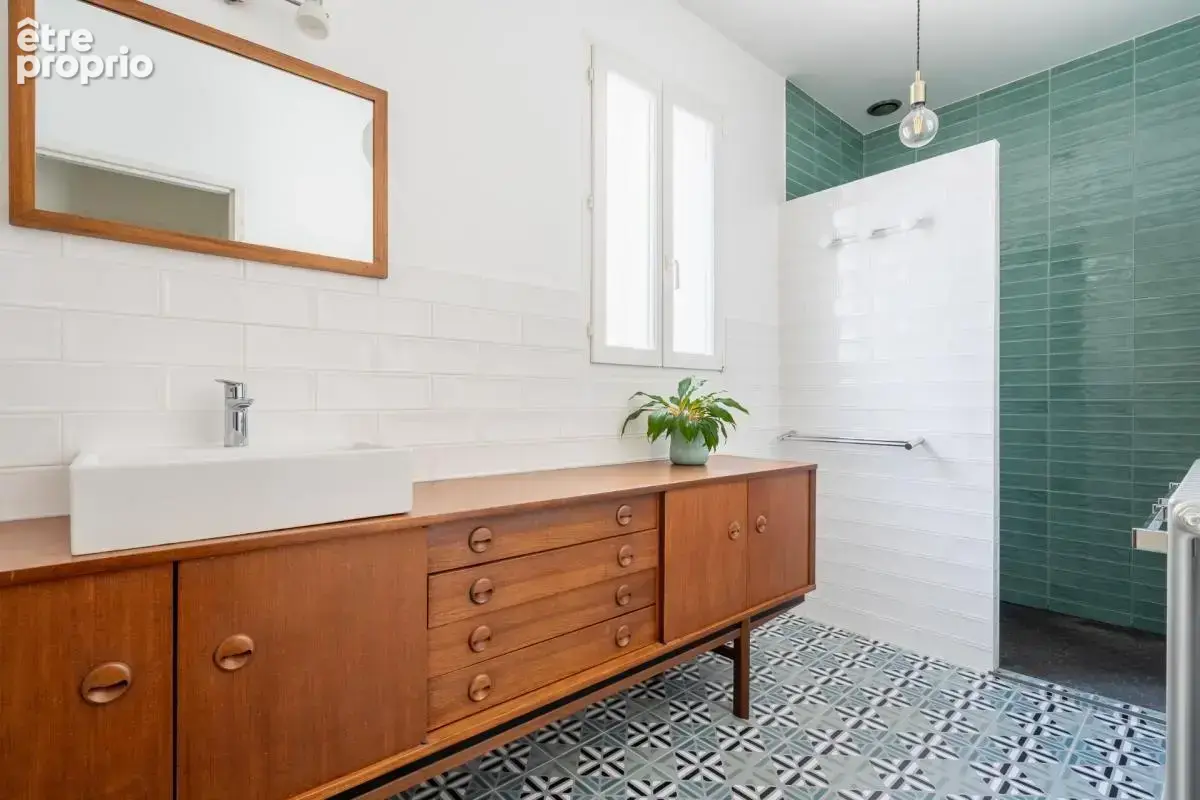  maison individuelle 5p avec jardin & garage — romainville (93230) - photo 7