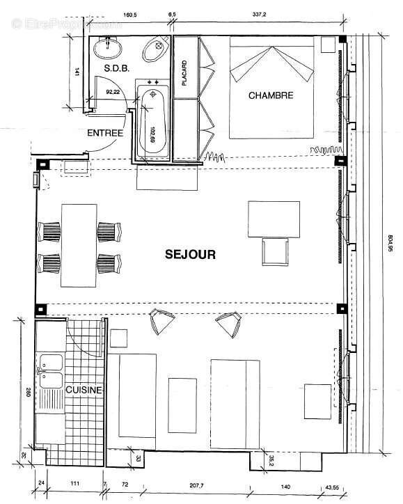 Appartement à PARIS-4E