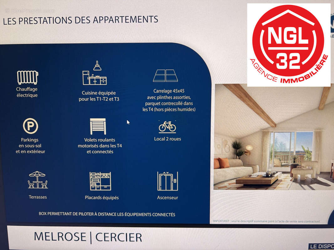 Appartement à CERCIER