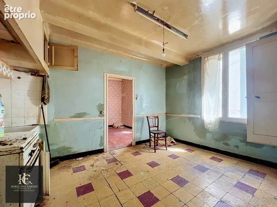 Maison de village 108 m2   Fort potentiel   37 000 €   Ille-sur-Têt - photo 8