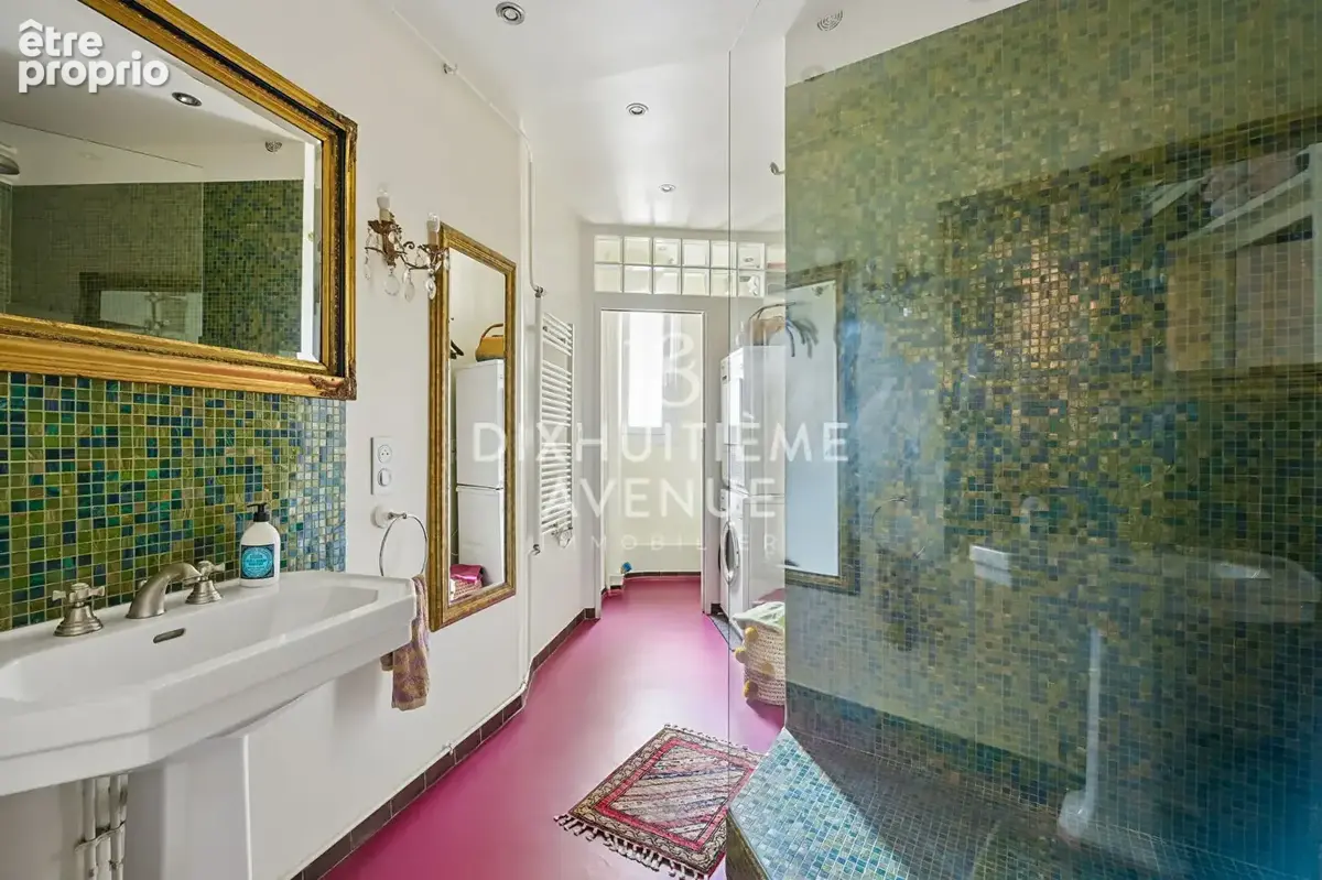 Marcadet Poissonniers, 4ème étage avec ascenseur, 4 pièces 106m² - photo 9