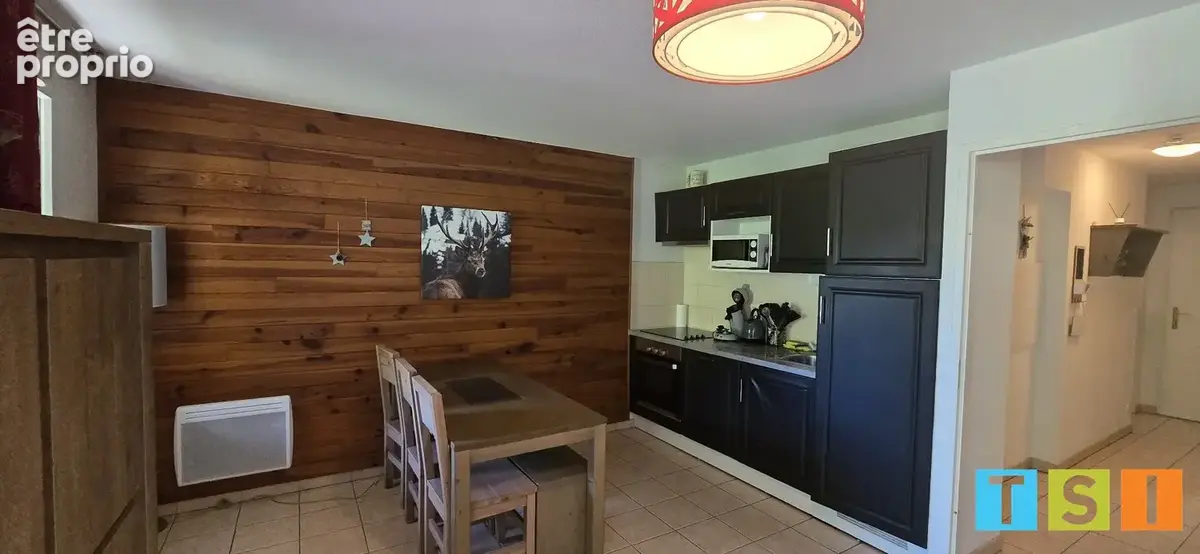 Appartement t2 cabine meublé avec parking et local ski  Saint-Mamet - photo 2