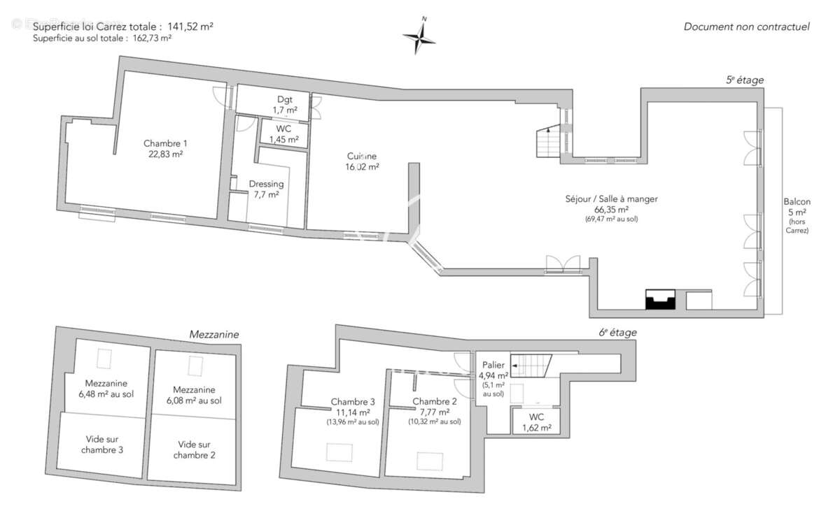 Appartement à PARIS-6E
