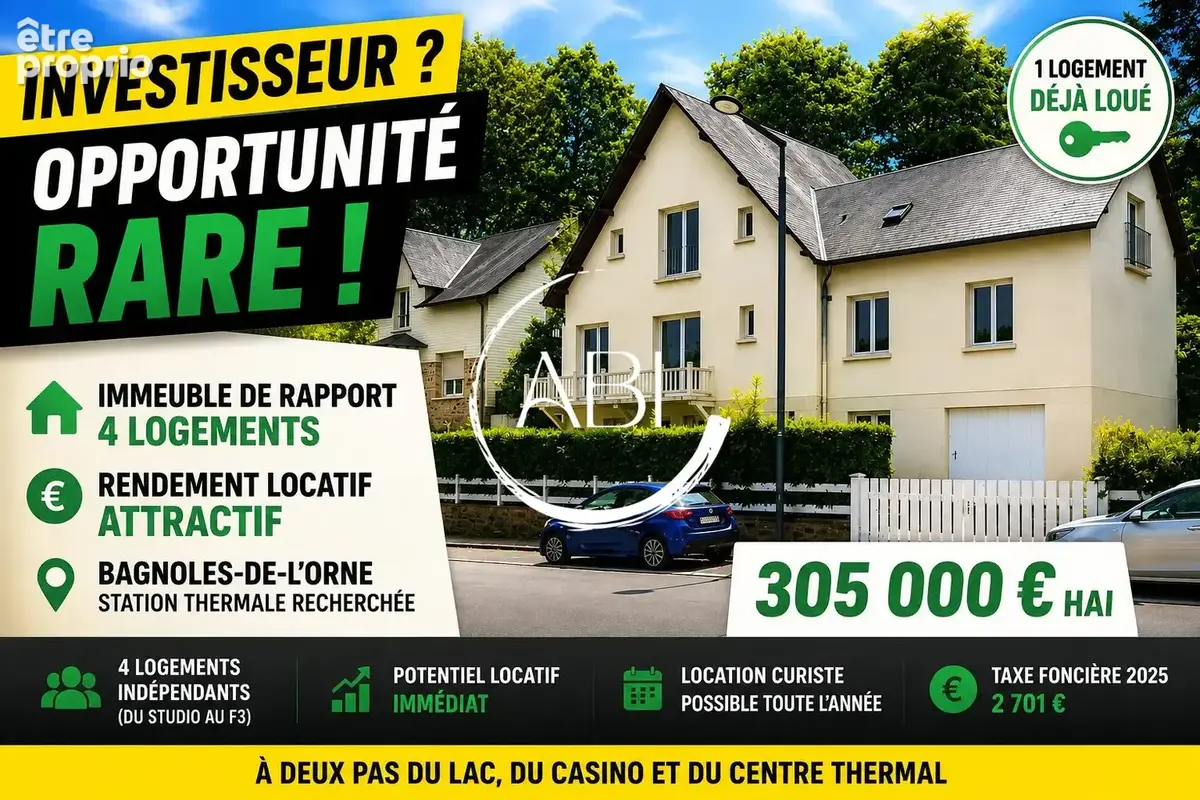 Appartement à BAGNOLES-DE-L'ORNE