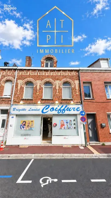En exclusivité !! lens centre   immeuble complet 154 m² développés  4 chambres  jardin 100 m²  local commercial loué – 106 000€  - photo 4