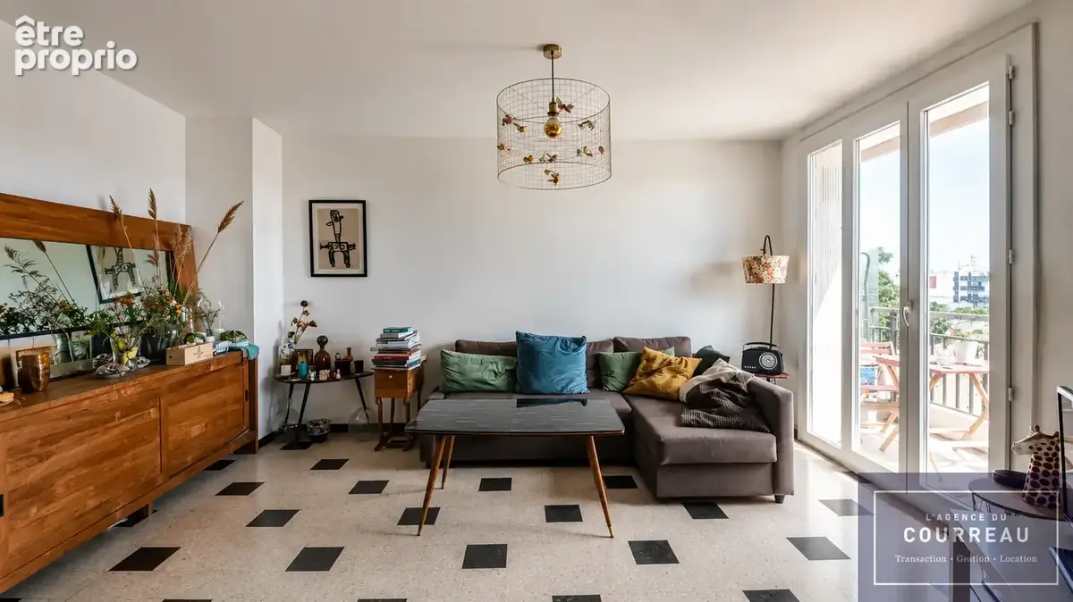 -Montpellier- F3 Lumineux de 75m2 avec garage- Quartier Moulares- - photo 2