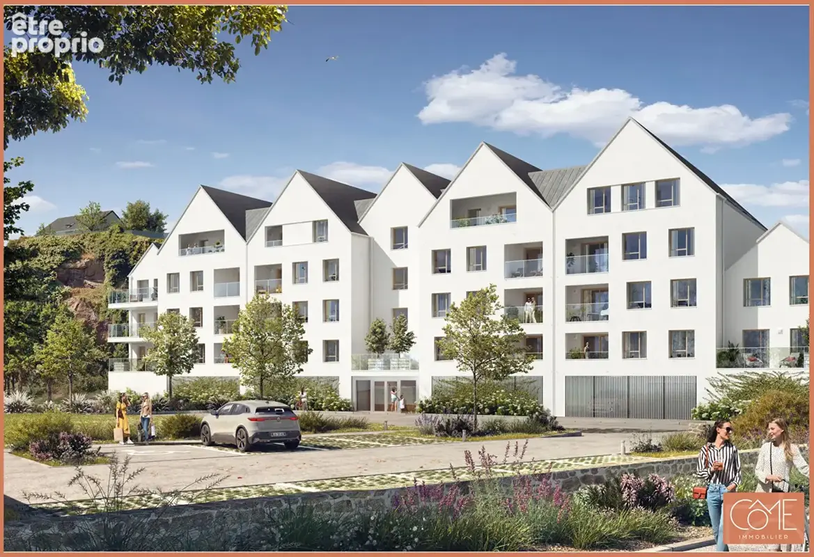À vendre - type 4 dernier étage - 86m² - terrasse de 20m² - 2 parkings - saint-malo - photo 4