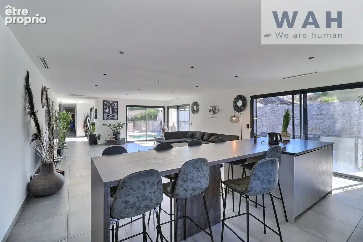 VENTE VILLA 6P 162 m2 avec piscine à Beauvoisin 30640 - photo 5