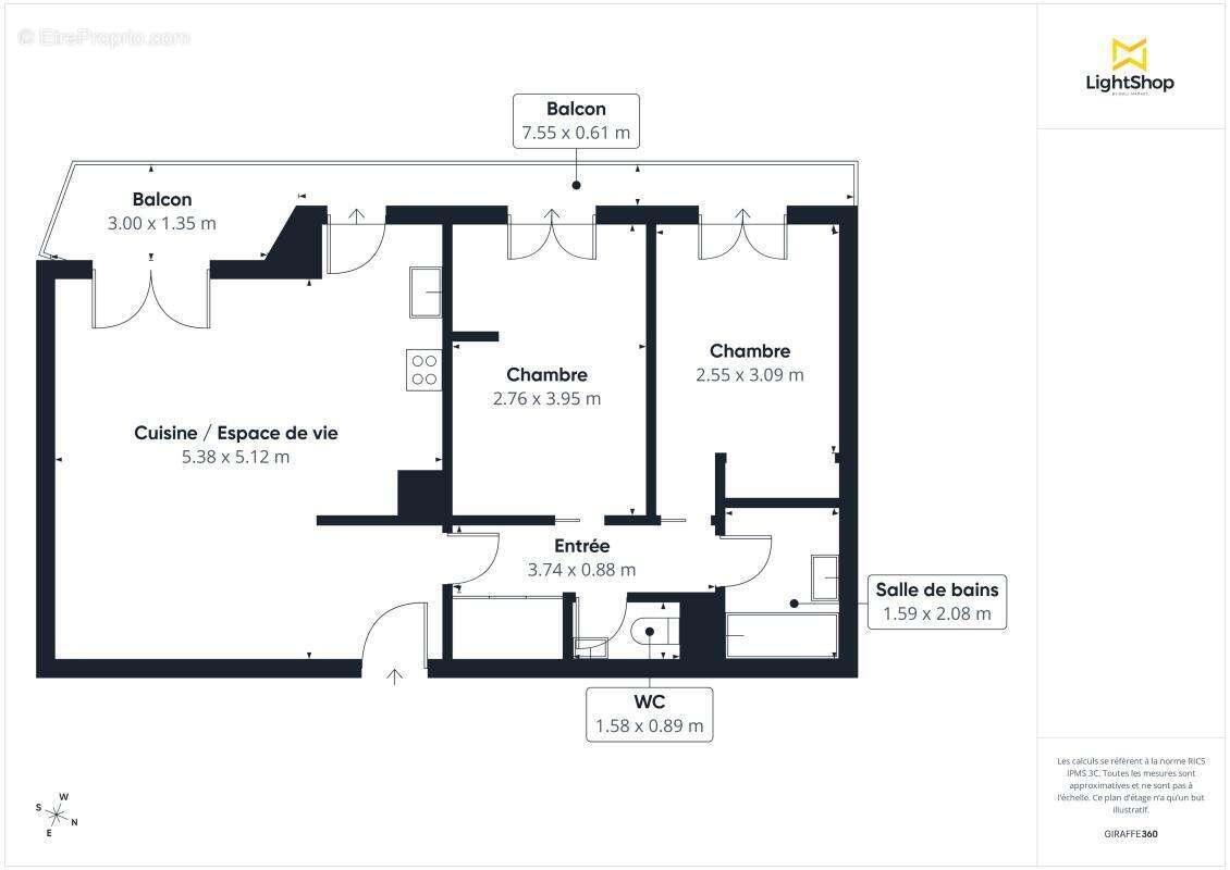 Appartement à LE PRE-SAINT-GERVAIS