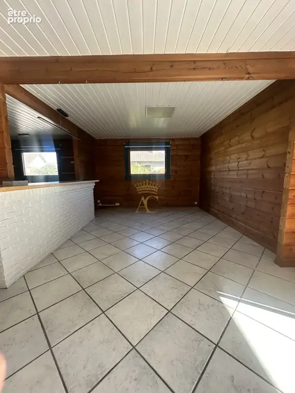 MERLIMONT - A VENDRE - Maison finlandaise en madriers de bois massif, jardin arboré, vue forêt, deux garages - photo 8