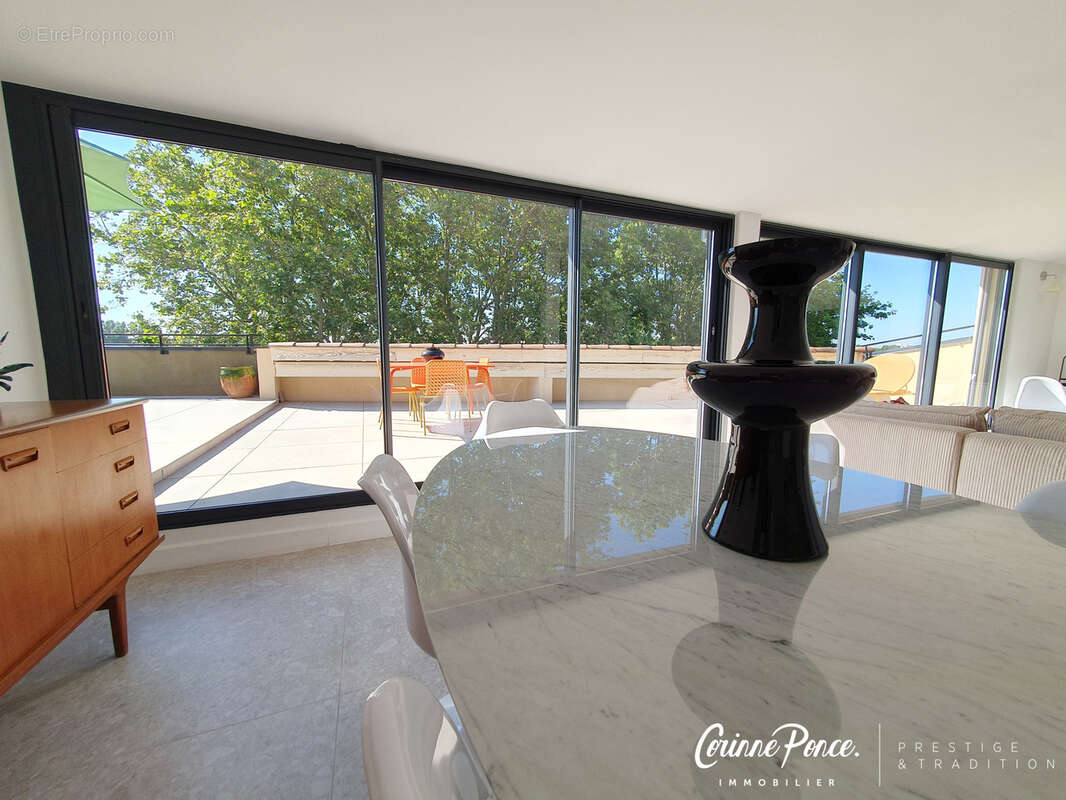 Arles  p3 de standing  137 m2 dernier etage ascenseur garage terrasse  vue panoramique sur le rhone - photo 14