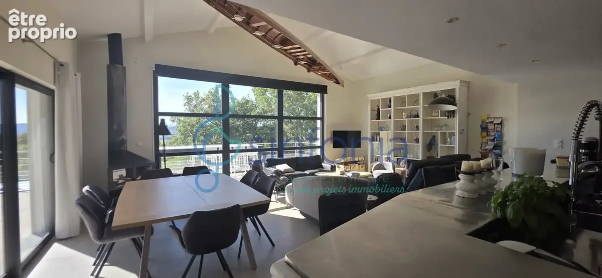 Maison contemporaine avec piscine et vue panoramique entre Uzès et Barjac - photo 2