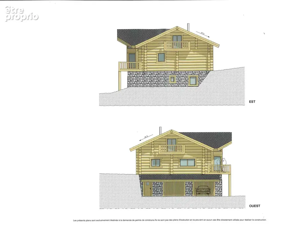 PROCHE CENTRE FONT-ROMEU - Projet chalet neuf en fustes haut de gamme - photo 2