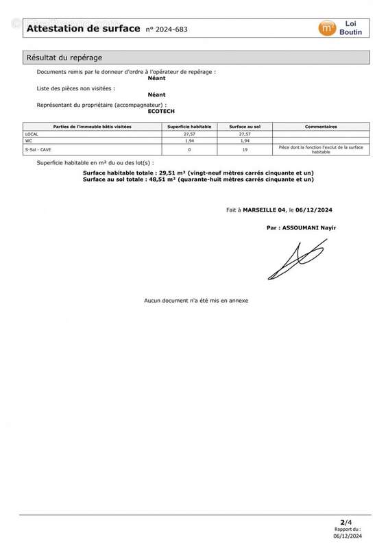 Commerce à MARSEILLE-4E