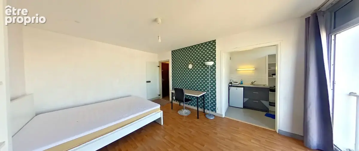 Investissement locatif : appartement t1 a vendre brest facultes isen - dernier etage - photo 3