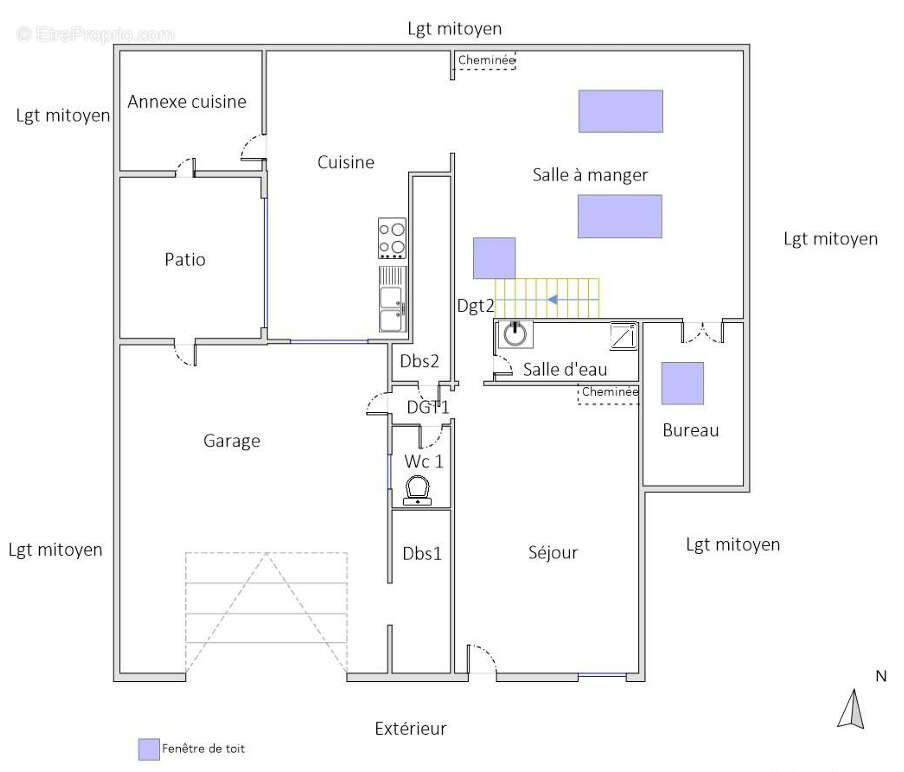 Maison à LA SAUVE