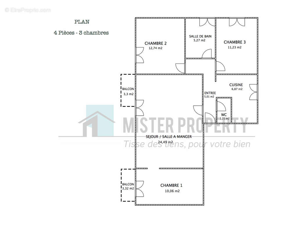 Appartement à RUEIL-MALMAISON