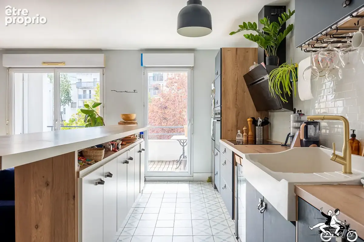 Exclusivité : nantes bas chantenay - t3 terrasse sud-ouest & box - dpe c - photo 2