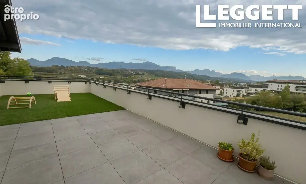Magnifique T5 à Allonzier-La-Caille, avec parking privé et grande terrasse donnant sur les montagnes - photo 8