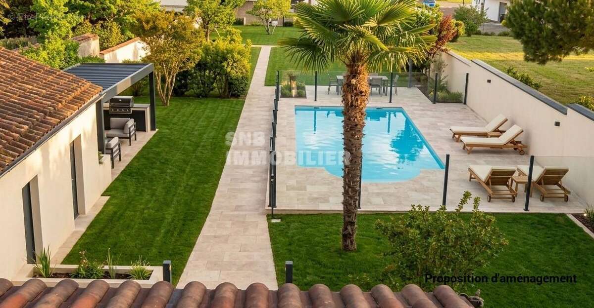 Maison ancienne t4 et maison t2 avec piscine - photo 4