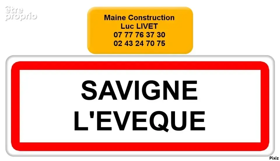 Terrain 363 m² à Savigne-L'eveque  - photo 3