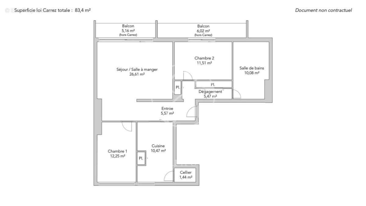 Appartement à PARIS-16E