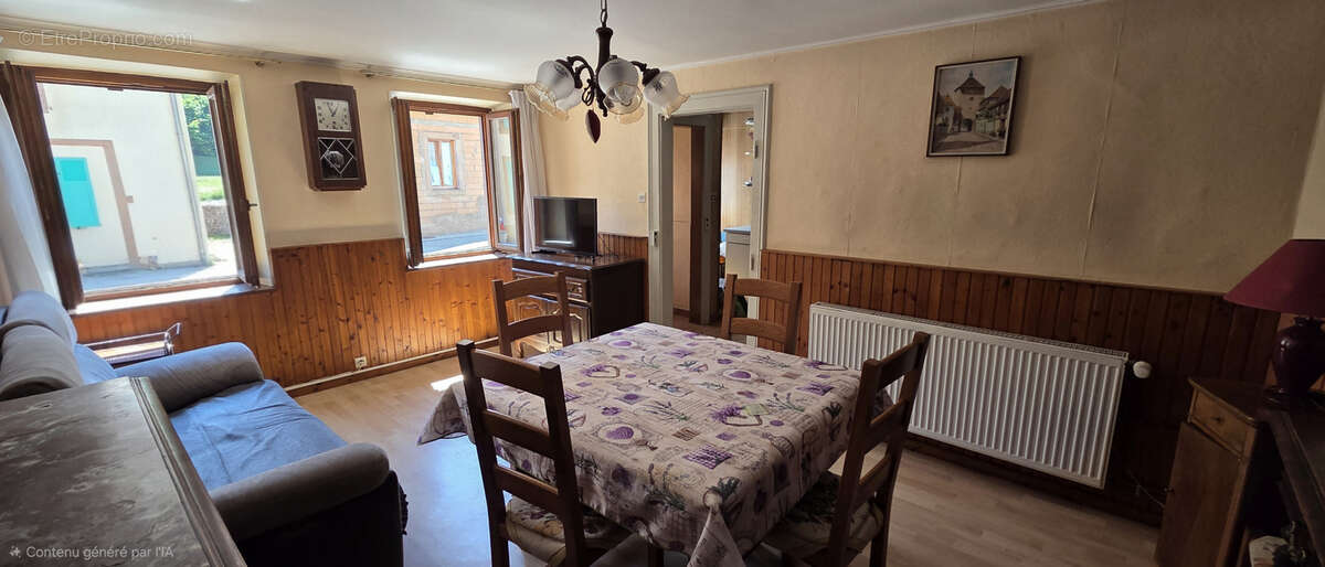 Wackenbach, maison de village, 92 m2 environ, 3.90 ares, espaces verts à l'arrière - photo 22