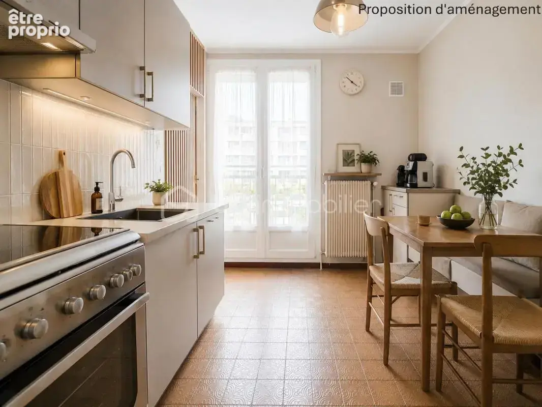 Saint-martin-d’hères – limite poisat – t5 traversant avec balcon et cave - photo 3