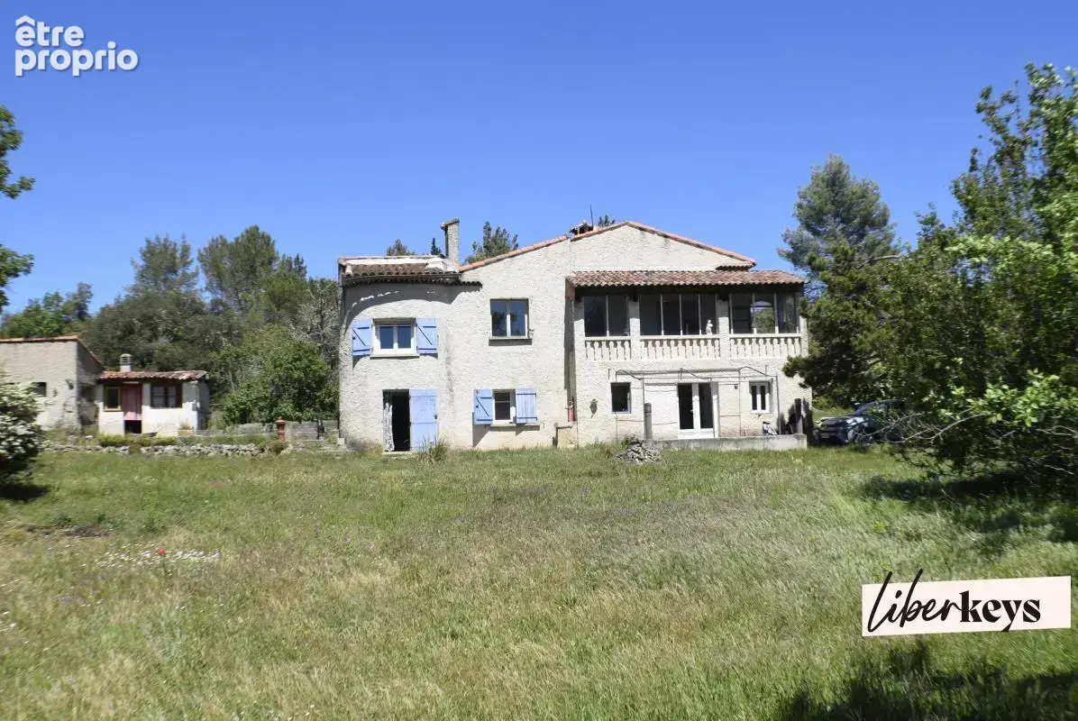 Au calme absolu et dans un parc arboré, propriété 2 habitations, dépendances - photo 5