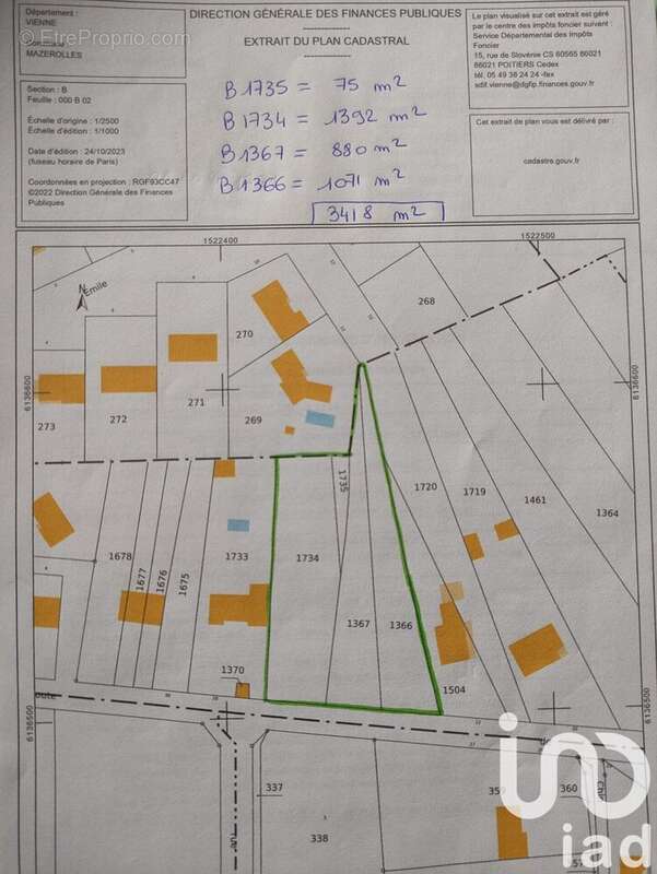 Photo 2 - Terrain à MAZEROLLES