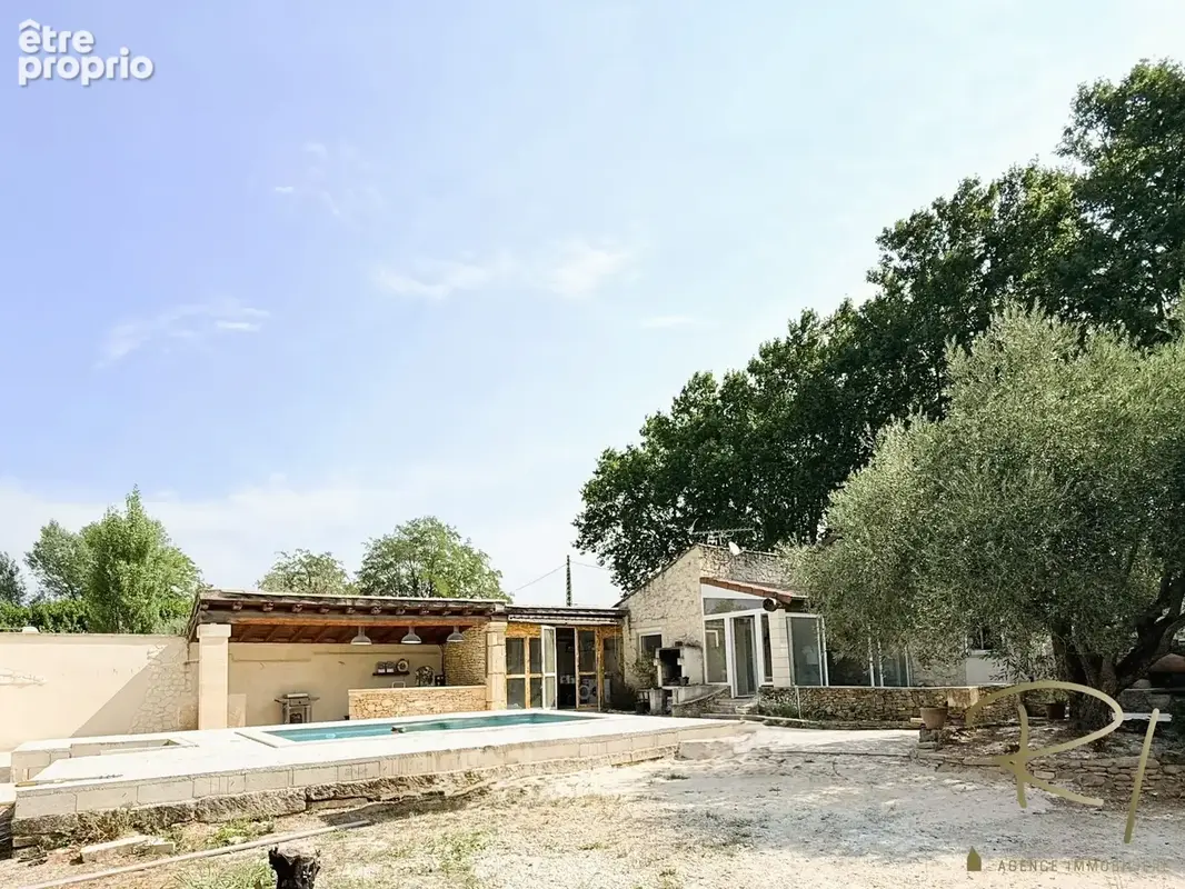 Castillon-du-gard   maison rénovée avec piscine - photo 9