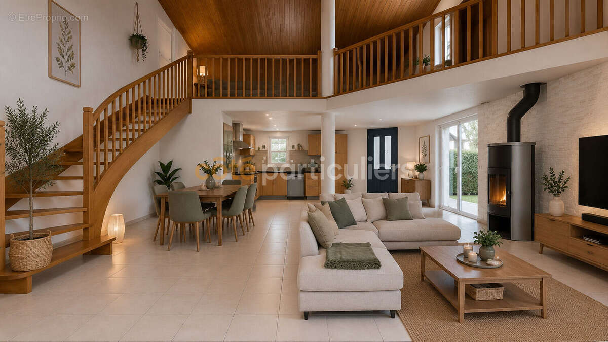 Sous compromis -- la roche-sur-yon -- quartier belle place -- maison 5 pieces -- 159 m2 -- jardin -- veranda - photo 4