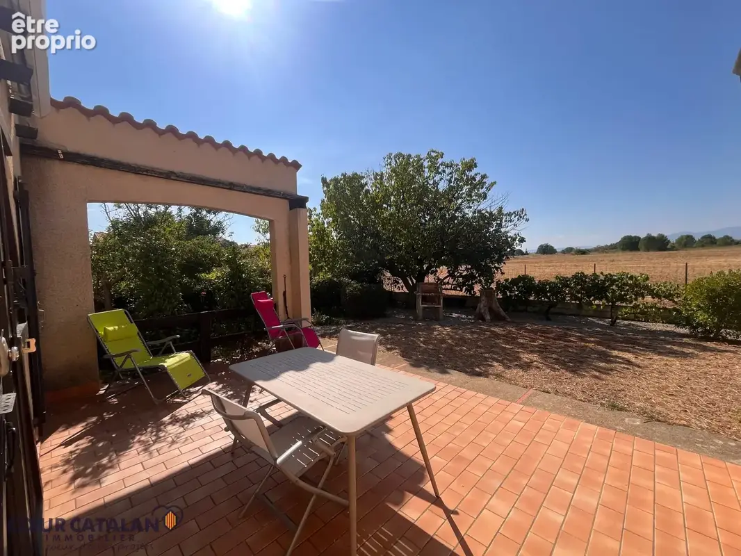 À vendre - thuir - villa plain-pied 600m2 de terrain vue canigou - photo 2